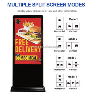 หน้าจอโฆษณา LCD ระบบ Windows แบบสองจอ พร้อมไฟแบ็คไลท์ LED ความสว่างสูง ใช้งานได้ยาวนาน ควบคุมผ่านรีโมท รองรับ USB Media Player - Product Image 6