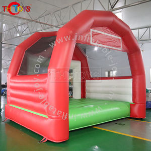 Portería de Fútbol Inflable de PVC para Niños, Herramienta de Entrenamiento de Trampolín para Actividades al Aire Libre, Incluye Accesorio de Soplador - Product Image 2