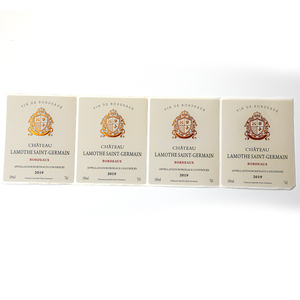 Nhãn Chai Tùy Chỉnh Nhà Máy Quảng Châu Bán Sỉ Nhãn Dán Tự Dính Nhãn Rượu Vang Đỏ Cho Chai - Product Image 3