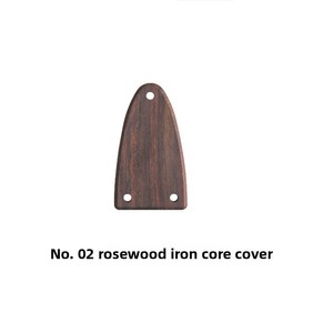 Cubierta de la varilla de ajuste del cabezal de guitarra (palisandro/ebano/núcleo de hierro) - Accesorios para guitarra - Product Image 3