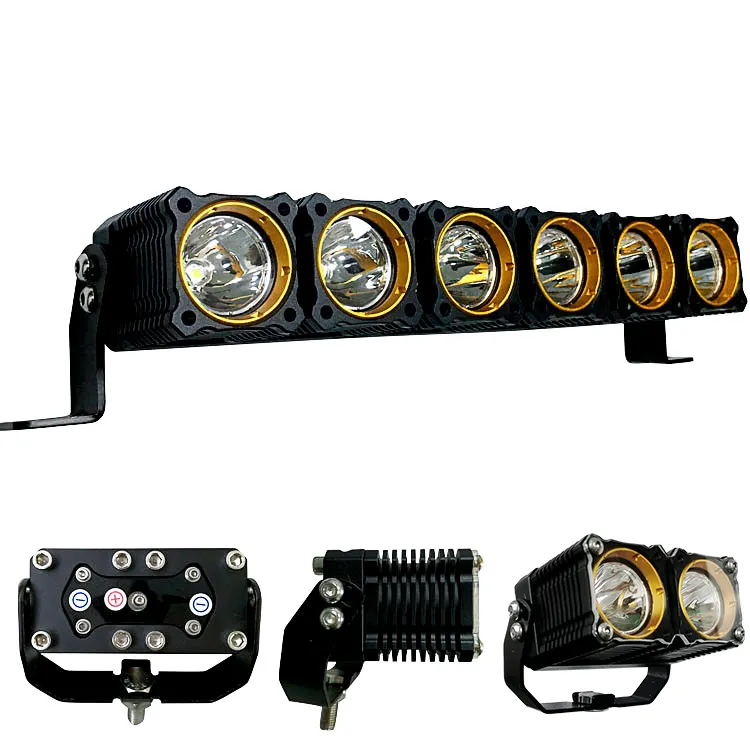 Newest design barra led 4x4 modular kit 500w car offroad led light bar for off road trucks utv atv