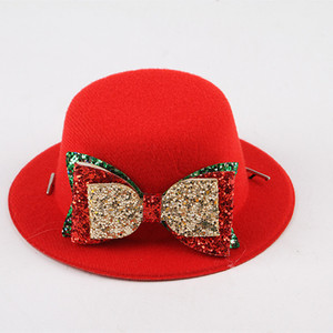 Nuevos gorros navideños para mascotas, accesorios para mascotas, lindos gorros de disfraz para gatos y perros con lazos. - Product Image 3