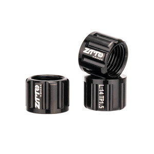 Écrou de tige d'axe traversant pour vélo de route M12/15, écrou de jeu de roues de vélo, pas d'écrou P1.0/1.5/1.75mm, écrou de fourche <span class=keywords><strong>avant</strong></span> pour vélo de montagne - Product Image 5