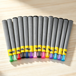 Factory Wholesale Custom 9mm Smoking Glass Tip with King Size Smoke Paper 99mm Organized Cone <b>Rolling</b> Smoking Paper <b>Kits</b> - Product Image 1