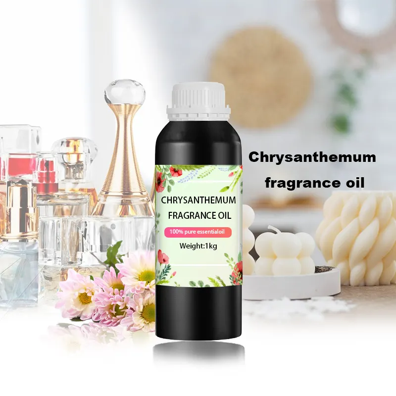 Vente en gros d'huile parfumée de chrysanthème sauvage Fabricant d'huiles aromatiques pour mamans entières Parfum d'essence de bougie pour arôme de savon pour le corps