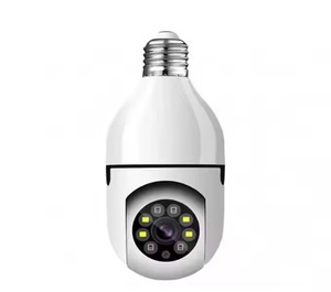 Panorámica Rotación de 360 grados Hogar Inalámbrico <span class=keywords><strong>Wifi</strong></span> E27 Bombilla Visión nocturna a todo color Vigilancia DE SEGURIDAD Cámara inteligente - Product Image 2