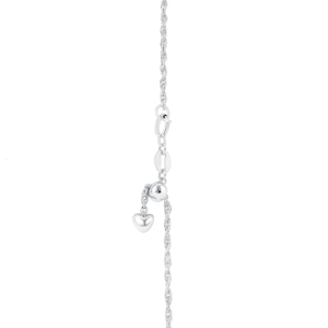Elegante Cadena de Cuerda Ajustable de Platino Pt950, Collar Clásico Unisex, Joyería Minimalista para Regalo, 5.85 Gramos - Product Image 6