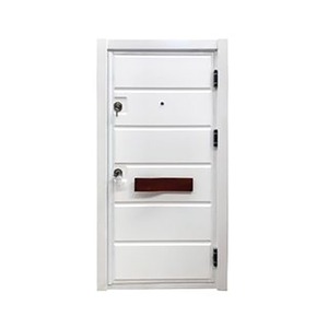 Turkish Style Steel Exterior Wood Interior <b>Iron</b> Door SFA 038 Anti Theft Manual Flat Opening Front Entry Door Yongkang - Product Image 5