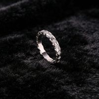 Anillo de Acero Inoxidable Chapado en Oro de 18K con Circonita Cúbica, Diseño Cruzado Acolchado, Minimalista, Apilable, Delgado, para Uso Diario, Joyería para Mujer