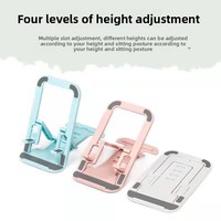 Support de téléphone et tablette portable flexible en ABS personnalisable WEACOTA, design de refroidissement creux réglable pour les supports