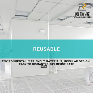 GMP hoạt động làm sạch phòng thanh lọc Tấm bánh sandwich cửa phòng sạch cho nhà máy Modular phòng sạch - Product Image 5