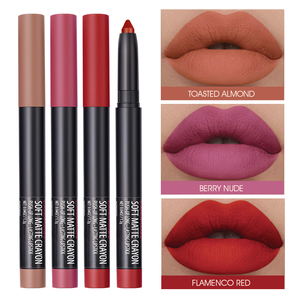 Ensemble de <span class=keywords><strong>rouge</strong></span> à lèvres mat et crayons à lèvres pour femmes, 6 couleurs, personnalisable, végétalien, stick de maquillage nude, <span class=keywords><strong>rouge</strong></span> à lèvres <span class=keywords><strong>rouge</strong></span>, <span class=keywords><strong>rouge</strong></span> à lèvres <span class=keywords><strong>Huda</strong></span>, <span class=keywords><strong>rouge</strong></span> à lèvres rose - Product Image 3