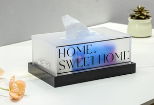 Homesweet hình chữ nhật đơn giản lucite mô chủ hộp biểu tượng tùy chỉnh máy tính để bàn Acrylic mô hộp bìa - Product Image 3