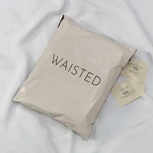 Sacos de envio personalizados biodegradáveis, impressão de alta qualidade, ecológica, polymailer, para roupas