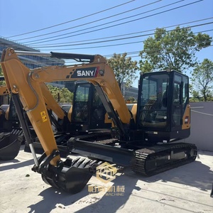 Excavatrice sur chenilles hydraulique SANY SY60C de haute qualité, 6 tonnes, d'<span class=keywords><strong>occasion</strong></span>, pour travaux de terrassement, petite excavatrice, excavatrice d'<span class=keywords><strong>occasion</strong></span> SANY SY75C SY95C - Product Image 2