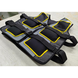 Chaleco de Fitness Personalizable de Fábrica, Chaleco Deportivo Ajustable de Poliéster para Correr, Relleno de Arena, Ropa con Peso - Product Image 3