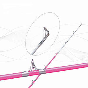 TOPIND-<span class=keywords><strong>Canne</strong></span> à pêche en fibre de verre de haute qualité 100%, 2.28m, bon marché, en fibre de carbone solide - Product Image 5