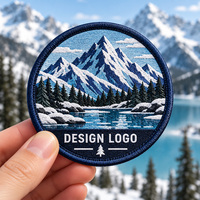 Patchs brodés personnalisés APEX Patches avec logo de marque, motif brodé haute densité, design personnalisé, à coudre ou thermocollants