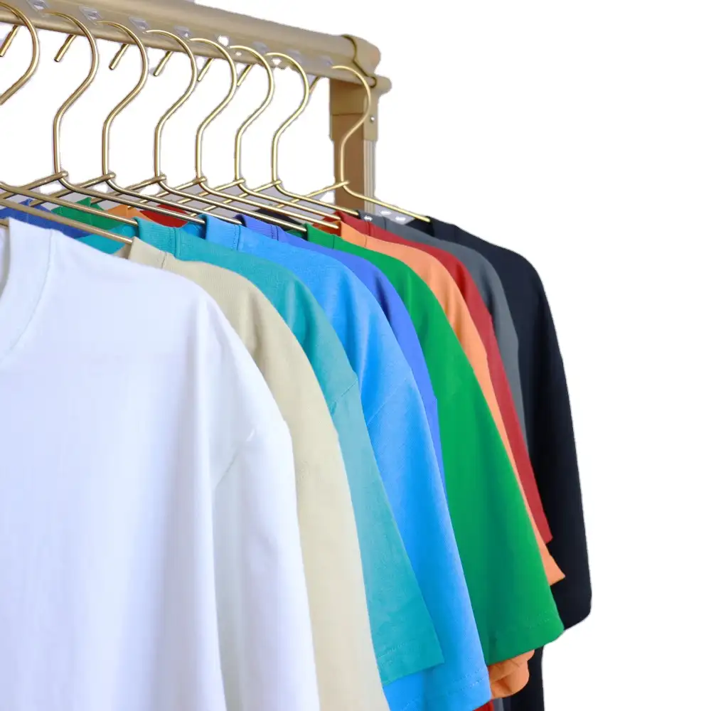 고품질 여름 최고 Hemd 100% T-셔츠 면 유닉스 도표 주문 T-셔츠 남자를 위한 남자 공백 셔츠