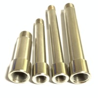 Adaptateur mâle femelle en acier inoxydable haute pression 1/2 pouces Npt à barre d'extension de raccord fileté Bsp