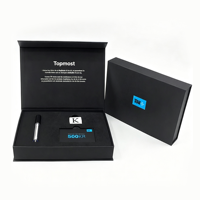 Boîte cadeau rigide magnétique écologique personnalisée, emballage de luxe avec logo personnalisé et boîte en papier PR haut de gamme