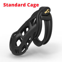 Anneau de chasteté en résine souple pour homme, cage de chasteté, dispositif de bondage BDSM, jouets sexuels pour hommes, jouets sexuels pour adultes