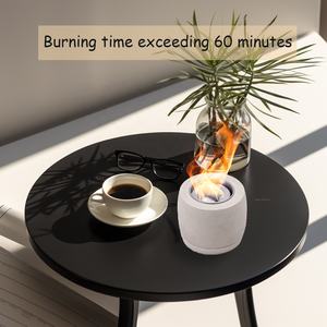 Meilleur prix Foyer extérieur moderne Foyer de table Foyer en béton Grill Mini foyer portable Foyer à l'éthanol - Product Image 4