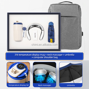 Coffret <span class=keywords><strong>de</strong></span> cadeaux d'affaires <span class=keywords><strong>de</strong></span> luxe mug + masseur <span class=keywords><strong>de</strong></span> cou + mini parapluie + sac à dos bureau flacon d'entreprise coffret cadeau <span class=keywords><strong>pour</strong></span> <span class=keywords><strong>homme</strong></span> - Product Image 3