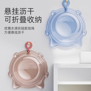 Baby Guard Town Baby Wash Basin 32cm <b>Foldable</b> Hanging Plastic Basin For Kids <b>Bathing</b> - Product Image 1