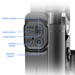 Perche à selfie C16 1830 mm avec suivi facial IA, télécommande, stabilisateur de cardan stable, support trépied et contrôle gestuel - Product Image 4