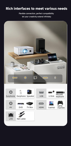 Hoàn toàn quang học kín tự động tập trung Keystone <span class=keywords><strong>Android</strong></span> 9.0 wifi 5g 7000 lumens <span class=keywords><strong>3D</strong></span> <span class=keywords><strong>HD</strong></span> Thông Minh Full <span class=keywords><strong>HD</strong></span> 1080P 4K chiếu - Product Image 2