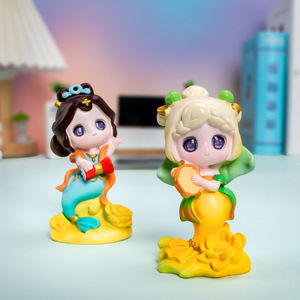 ยู โม ของสะสมเรซิ่นรูปการ์ตูนเด็กผู้หญิงโบราณจากตุนหวง ของตกแต่งโต๊ะทำงาน ของขวัญ ขายส่ง - Product Image 4