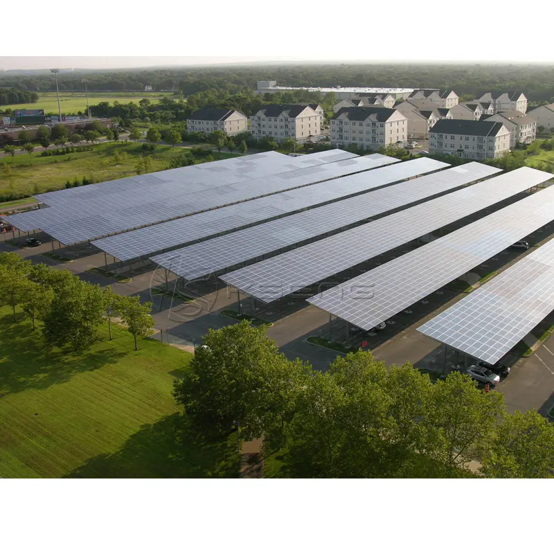 Moderne Carport-Designs Photovoltaik-Halterung Solars truktur Solar Carport Montages ystem Hersteller