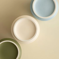 Ensemble de tasses en céramique multicolores mates, style moderne minimaliste, pour la maison, le bureau et la vaisselle quotidienne