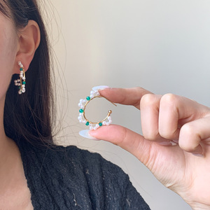 Orecchini Versatili alla Moda <span class=keywords><strong>con</strong></span> Design Unico e Raffinato, che Emanano un Tocco Elegante e di Alta Classe per Donne - Product Image 2