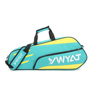 Sac de sport matelassé personnalisé pour femme, grand format, pour tennis de table, padel et pickleball, idéal pour le transport en gros - Product Image 1