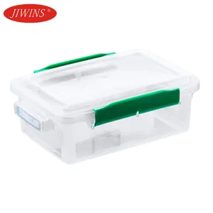 Jiwins高品质酒店厨房储物食品盒5L带盖密封食品储存容器塑料食品容器