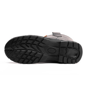 Zapatos DE SEGURIDAD negros personalizados, antigolpes, antiperforación, transpirables, con punta de acero, resistentes, a prueba de agua y aceite, con piel para invierno - Product Image 4