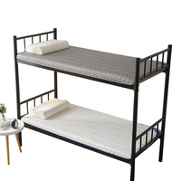 Matelas de massage hybride en mousse à mémoire de forme avec gel confort, enroulable en boîte, pour lits Queen et King Size, vente en gros pour chambres et dortoirs