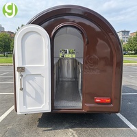 Camion de restauration mobile entièrement équipé Goeasy pour la vente de nourriture rapide en Europe, en particulier en Espagne