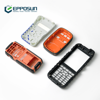 Casing Perangkat Genggam Custom 2K Injection Molding Satu Paket, Housing PDA Tangguh Overmolding, Cetakan Injeksi Dua Warna OEM