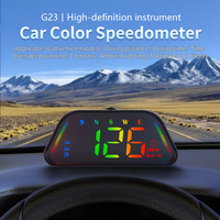 Compteur de vitesse GPS pour voiture WiiYii G23 avec ajustement automatique de la lumière, USB Plug & Play, jauge intelligente - Accessoire de véhicule portable
