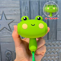 Porte-clés Marteau Sonore Anti-Stress Créatif Licorne Lapin Corgi Ours en PVC Forme 3D Mignonne et Amusante