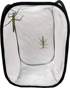 Casa de mariposas, jaula para Hábitat de insectos y mariposas de malla grande, jaula para Terrario de reptiles - Product Image 1