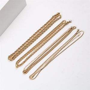 Summer Style Casual/Sporty 18k Gold Plated Charm Necklace Stainless Steel Women Accessories Link <b>Chain</b> Jewelry Anniversary XR - Product Image 1