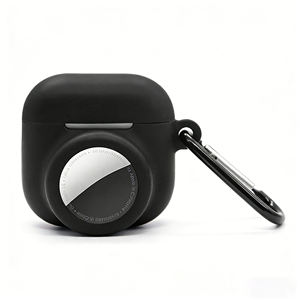 Nouvelle conception d'étui de protection en silicone pour <span class=keywords><strong>Airpods</strong></span> 4 3, étui de protection avec fonction de positionnement et de suivi pour <span class=keywords><strong>Airpods</strong></span> Pro 3 2 - Product Image 1