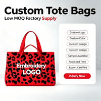 Sac fourre-tout en jacquard tricoté 20L avec broderie, fermeture ouverte, mode féminine, shopping quotidien, vente en gros, logo personnalisé