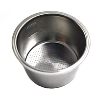 Panier filtrant en acier inoxydable perforé de précision multi-tailles 51/53/58 mm pour la préparation et la filtration du café