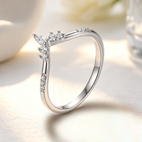 Ensemble de bagues en argent sterling 925 Moyu Jewelry, design corde torsadée, pierre naturelle agate mousse, ensemble de bagues de fiançailles et de mariage pour femmes