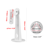 Venta directa de fábrica, soporte de cámara CCTV Universal de hierro para interiores, accesorios de monitoreo, amplia aplicación